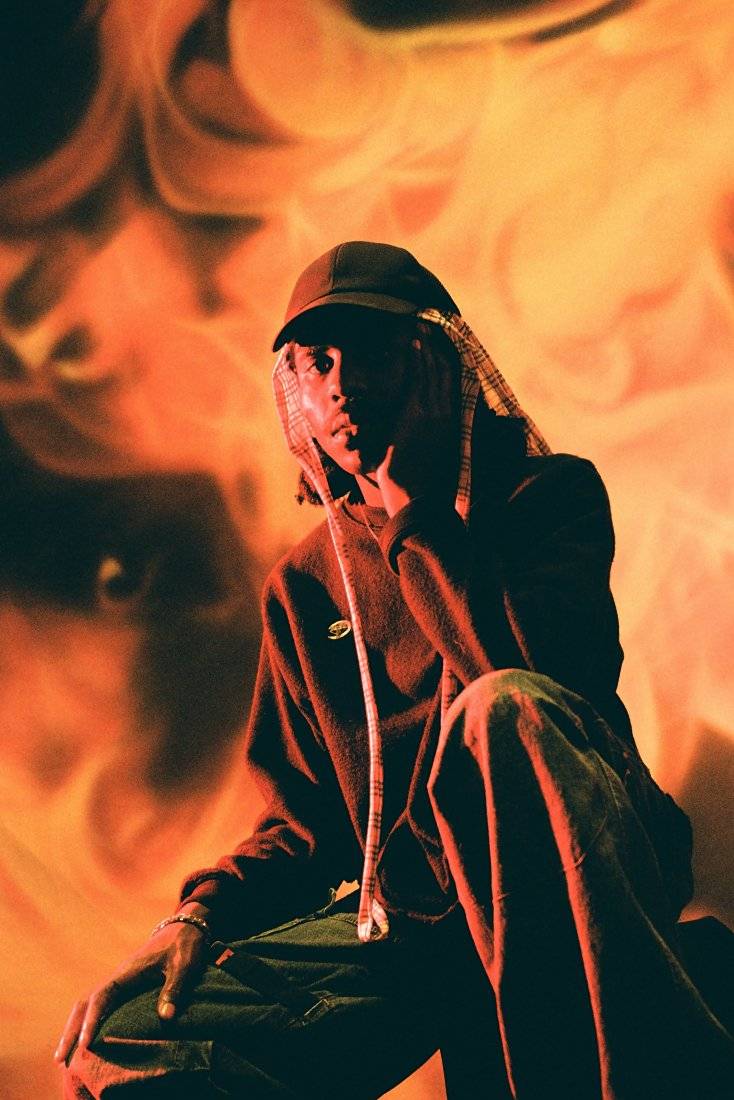 Blood Orange Rapper - Poster | Canvas Wall Art Print