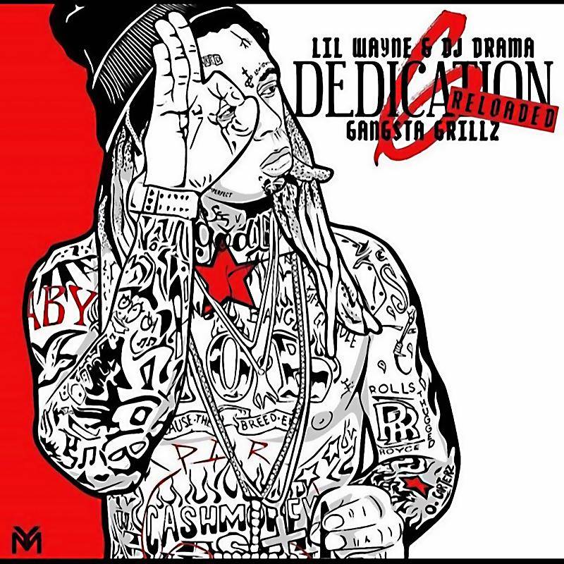 Lil Wayne Dedication 6 Reloaded - Poster | Canvas Wall Art Print