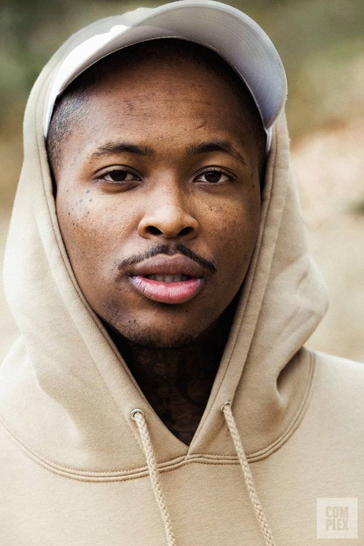 Yg Rapper Face - Poster | Canvas Wall Art Print