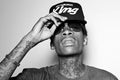 Wiz Khalifa Monochrome - Poster | Canvas Wall Art Print