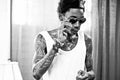 Wiz Khalifa Black White - Poster | Canvas Wall Art Print