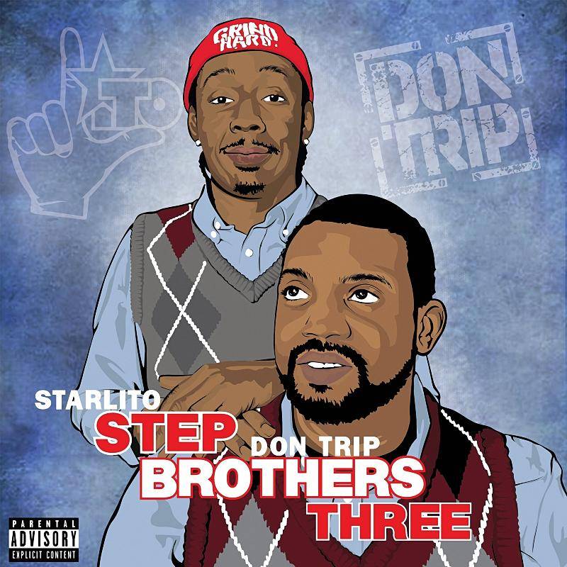Starlito Step Brothers Three Cover - Poster | Canvas Wall Art Print