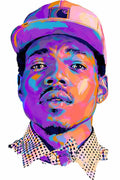 Chance The Rapper Artwork - Poster | Canvas Wall Art Print