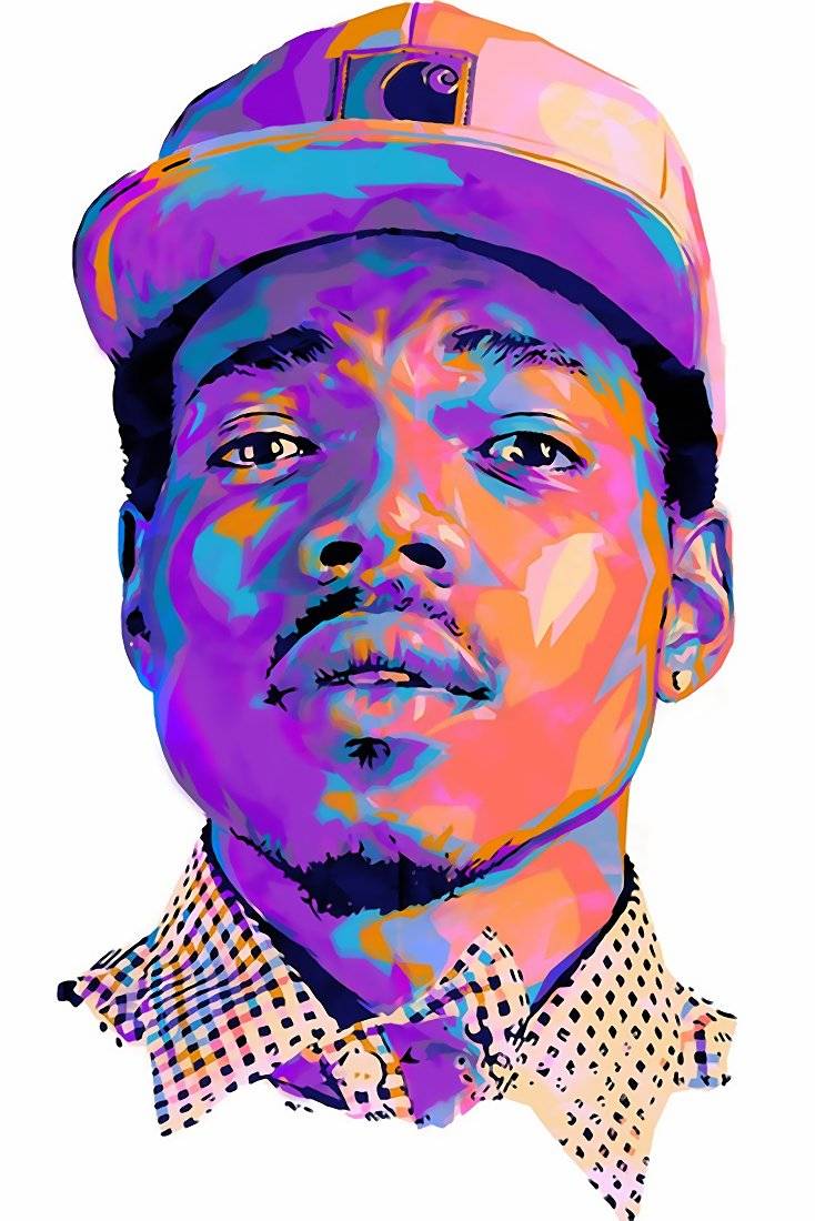 Chance The Rapper Artwork - Poster | Canvas Wall Art Print