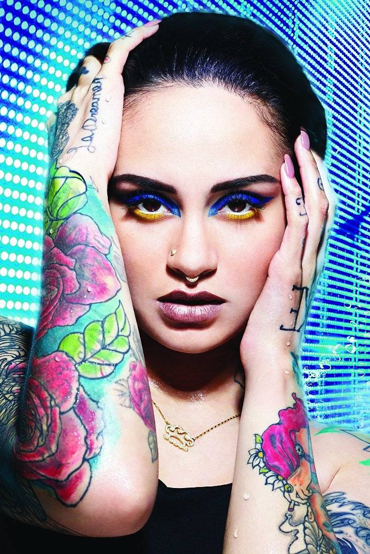 Kehlani Tattoo Hip Hop - Poster | Canvas Wall Art Print