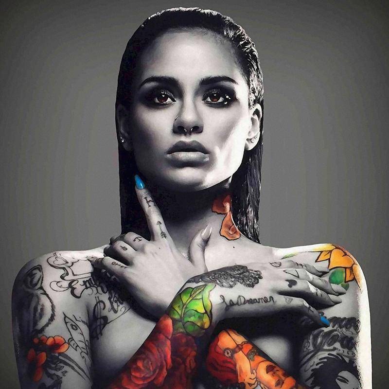 Kehlani Black White - Poster | Canvas Wall Art Print