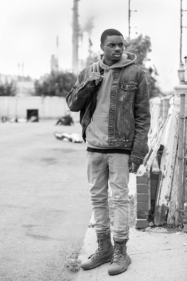 Vince Staples Rap Black And White - Poster | Canvas Wall Art Print