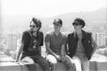 Beastie Boys Black And White Fan - Poster | Canvas Wall Art Print
