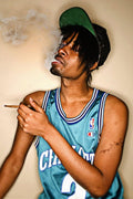Danny Brown Rapper Smoke - Poster | Canvas Wall Art Print