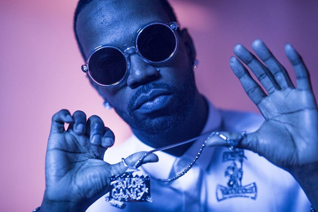 Juicy J Face Rap - Poster | Canvas Wall Art Print