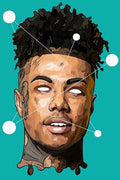 Blueface Rapper (1/5) - Poster | Canvas Wall Art Print