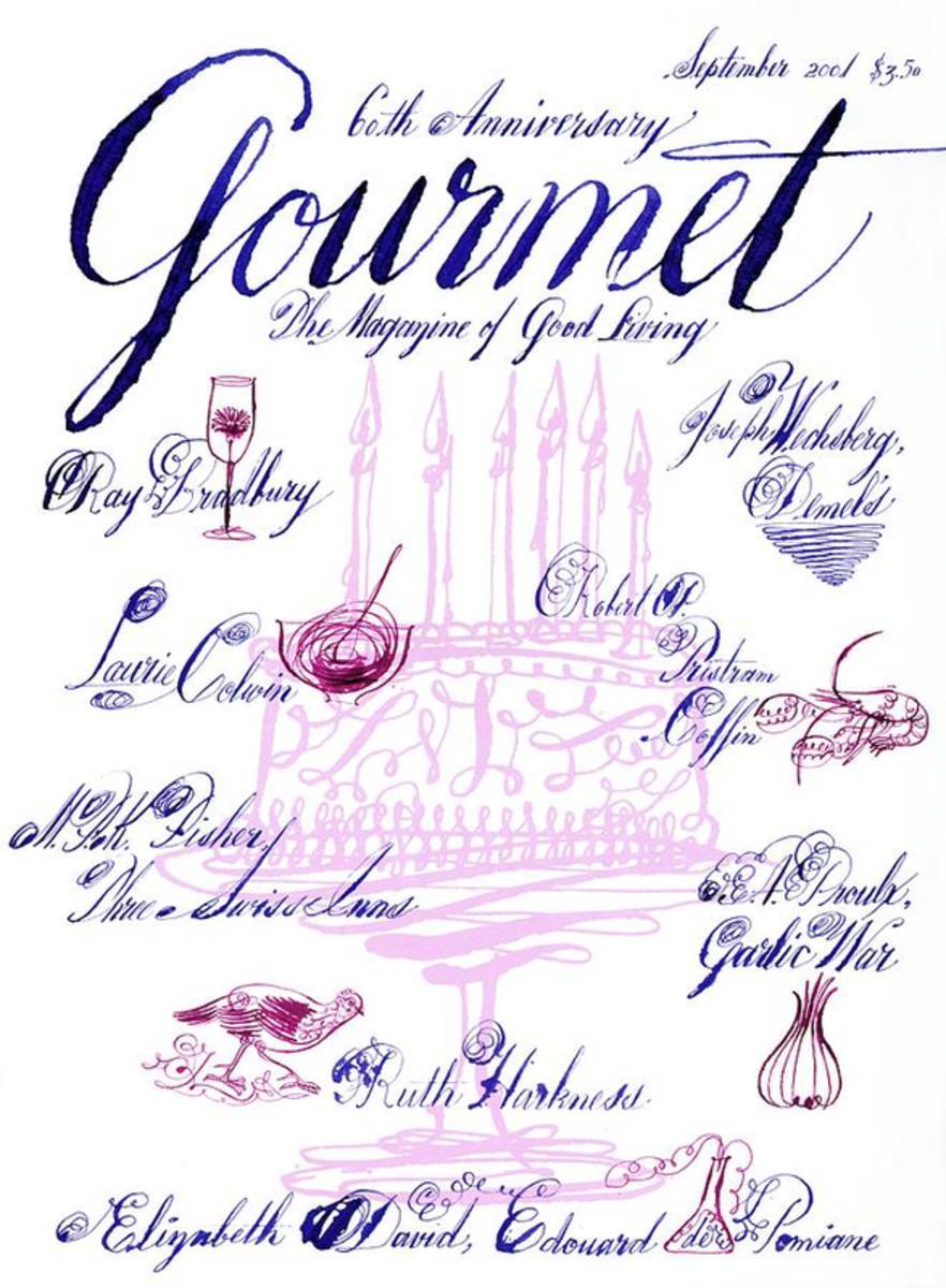 A Calligraphy Illustration Celebrating Sixty - Poster | Canvas Wall Art Print
