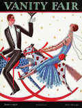 A Couple On Wooden Horses - Poster | Canvas Wall Art Print
