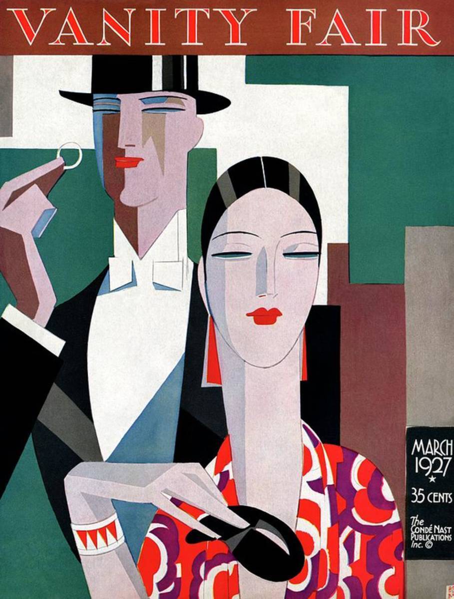 A Elegant Couple - Poster | Canvas Wall Art Print