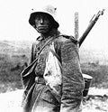 A German Soldier At The Battle Of The Somme 1916 - Rapper - Poster | Canvas Wall Art Print