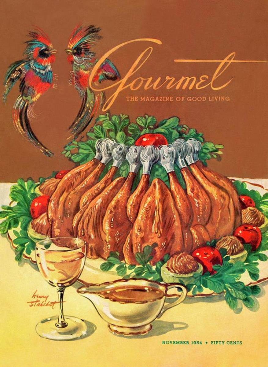A Gourmet Cover Of Chicken - Poster | Canvas Wall Art Print