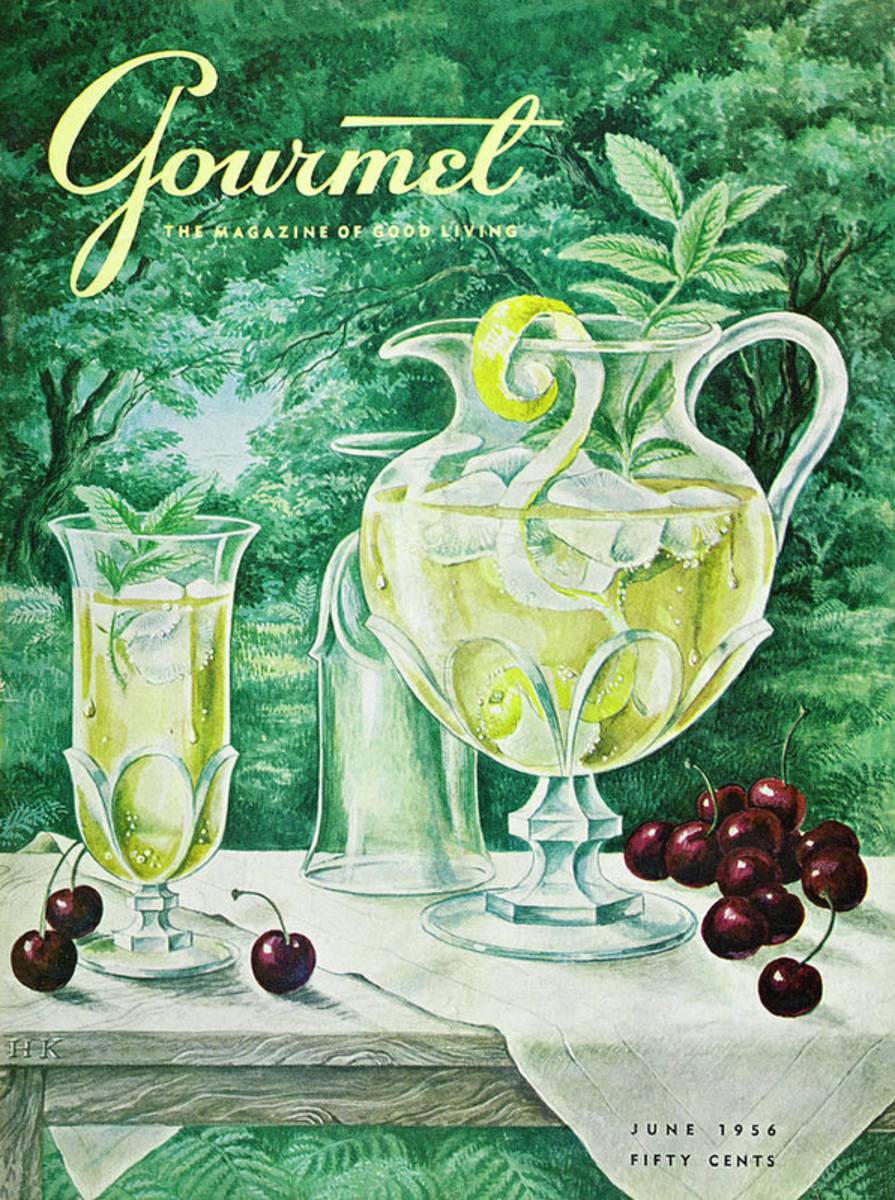 A Gourmet Cover Of Glassware - Poster | Canvas Wall Art Print