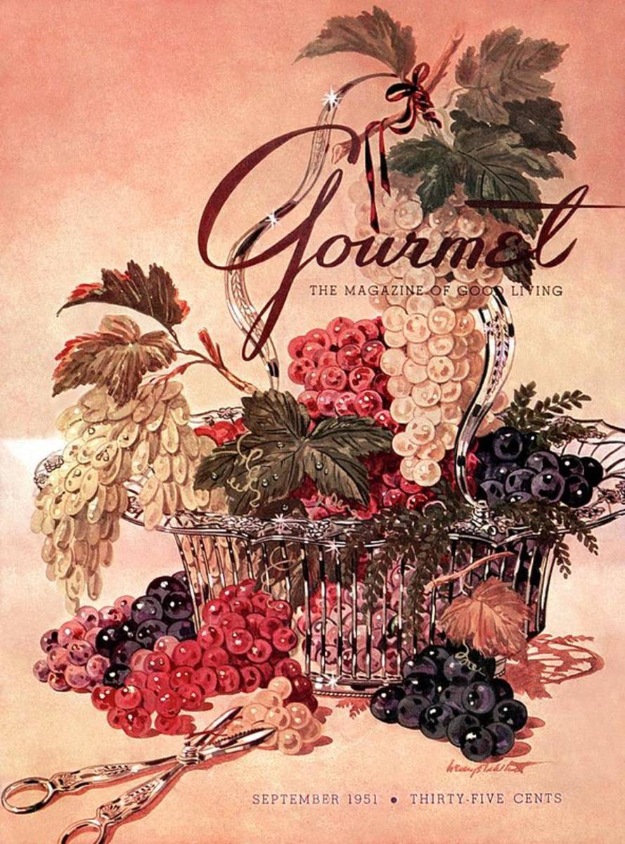 A Gourmet Cover Of Grapes - Poster | Canvas Wall Art Print