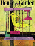A House And Garden Cover Of A Bird In A Cage - Poster | Canvas Wall Art Print