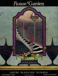 A House And Garden Cover Of A Staircase - Poster | Canvas Wall Art Print