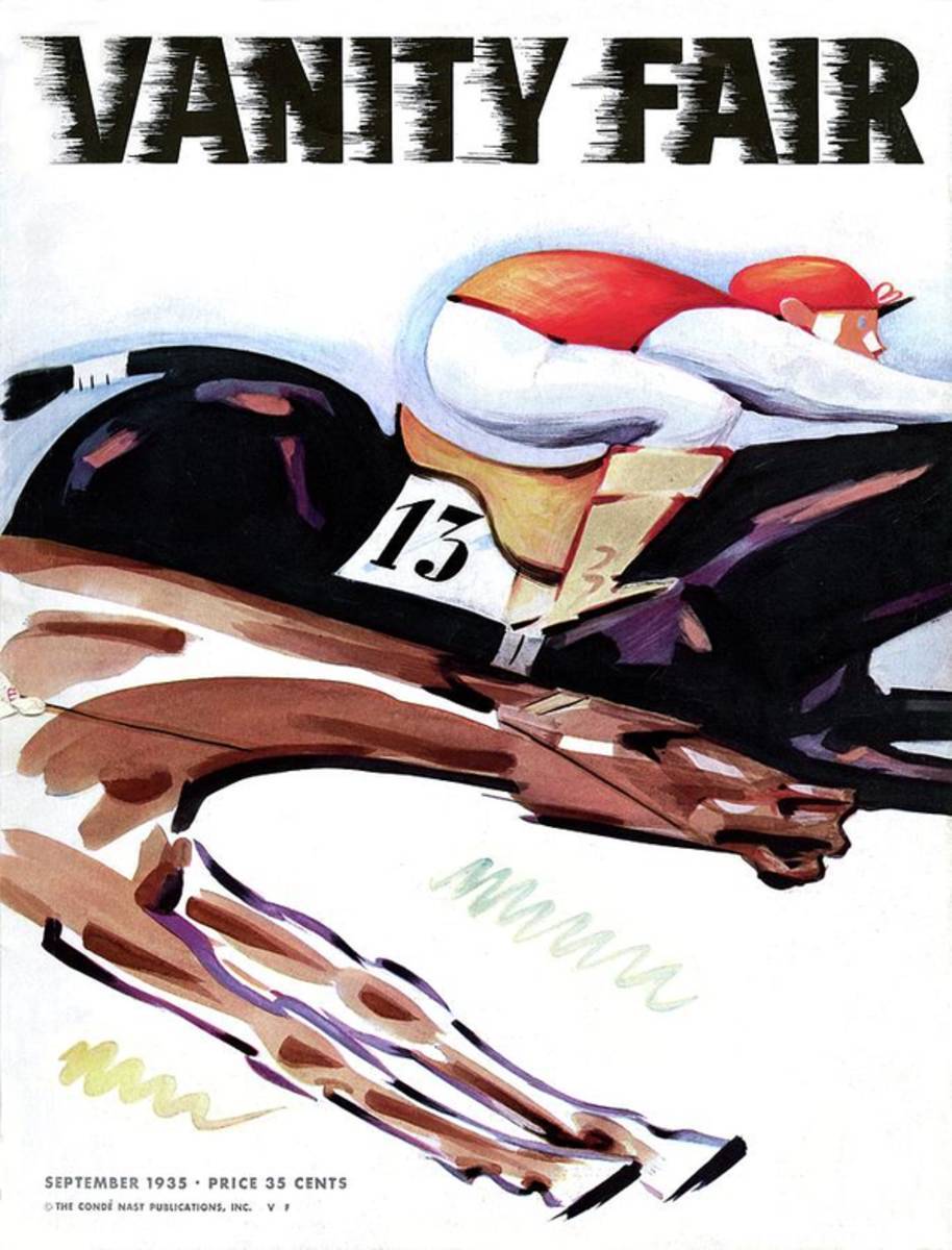 A Jockey And Horse - Poster | Canvas Wall Art Print