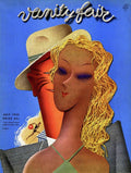 A Man Leering At A Woman At The Beach - Poster | Canvas Wall Art Print