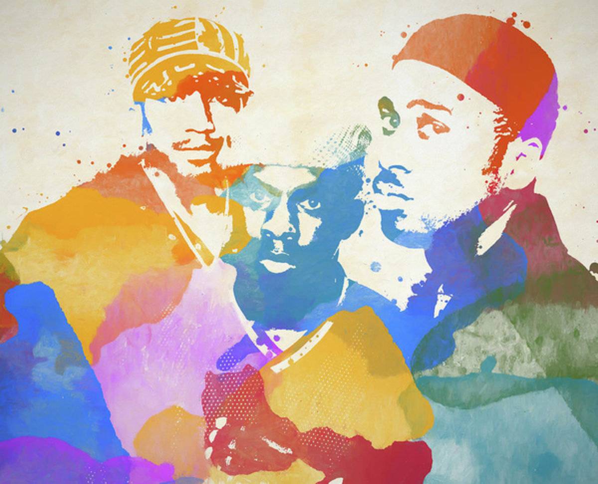 A Tribe Called Quest - Rapper - Poster | Canvas Wall Art Print