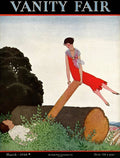 A Vanity Fair Cover Of A Couple On A Seesaw - Poster | Canvas Wall Art Print