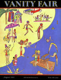 A Vanity Fair Cover Of Beach Goers - Poster | Canvas Wall Art Print