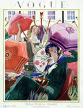 A Vintage Vogue Magazine Cover From 1924 - Poster | Canvas Wall Art Print