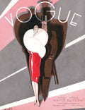 A Vintage Vogue Magazine Cover Of A Couple - Poster | Canvas Wall Art Print