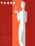 A Vintage Vogue Magazine Cover Of A Person - Poster | Canvas Wall Art Print
