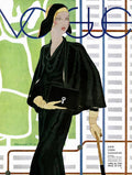 A Vintage Vogue Magazine Cover Of A Wealthy Woman - Poster | Canvas Wall Art Print