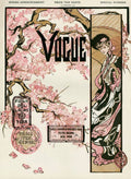 A Vintage Vogue Magazine Cover Of A Woman - Poster | Canvas Wall Art Print