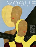 A Vogue Cover Illustrating Summer And Winter - Poster | Canvas Wall Art Print