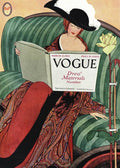 A Vogue Cover Of A Woman Reading A Vogue Book - Poster | Canvas Wall Art Print