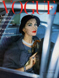 A Vogue Cover Of Joan Friedman In A Car - Poster | Canvas Wall Art Print
