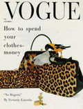 A Vogue Cover Of Nettie Rosenstein Handbags - Poster | Canvas Wall Art Print