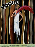 A Vogue Magazine Cover Of A Woman - Poster | Canvas Wall Art Print