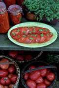 A Wine &amp; Food Cover Of Tomatoes - Poster | Canvas Wall Art Print