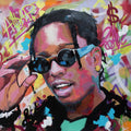 A$Ap Rocky - Rapper - Poster | Canvas Wall Art Print
