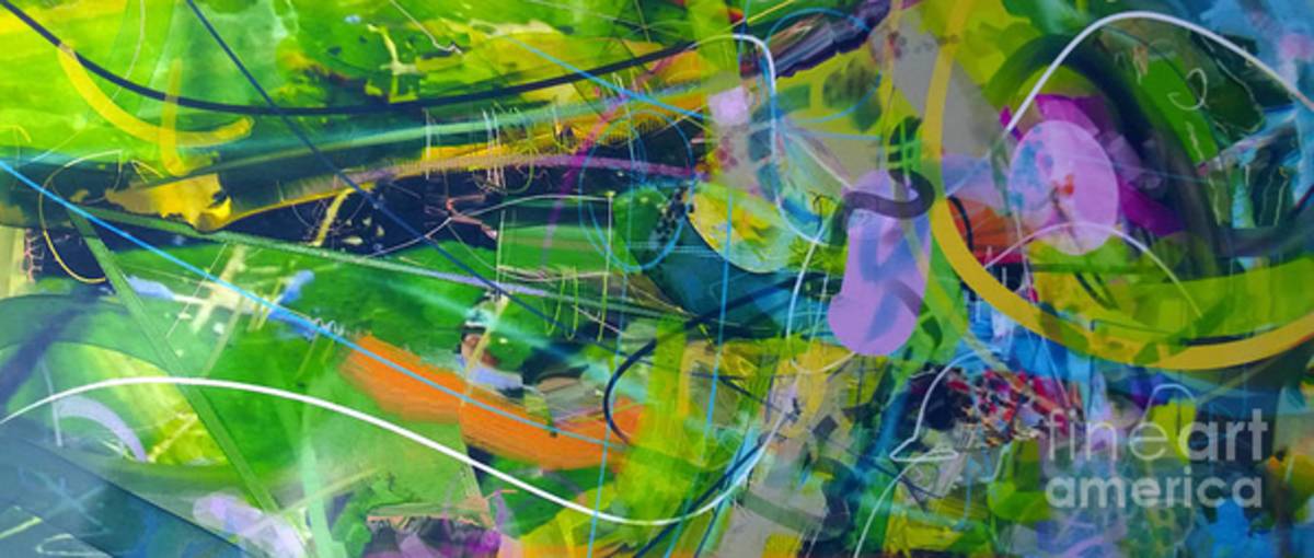 Abstract # 12015 - Poster | Canvas Wall Art Print