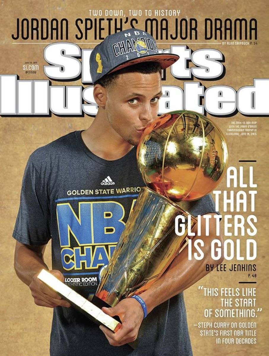 All That Glitters Is Gold Sports Illustrated Cover - Poster | Canvas Wall Art Print