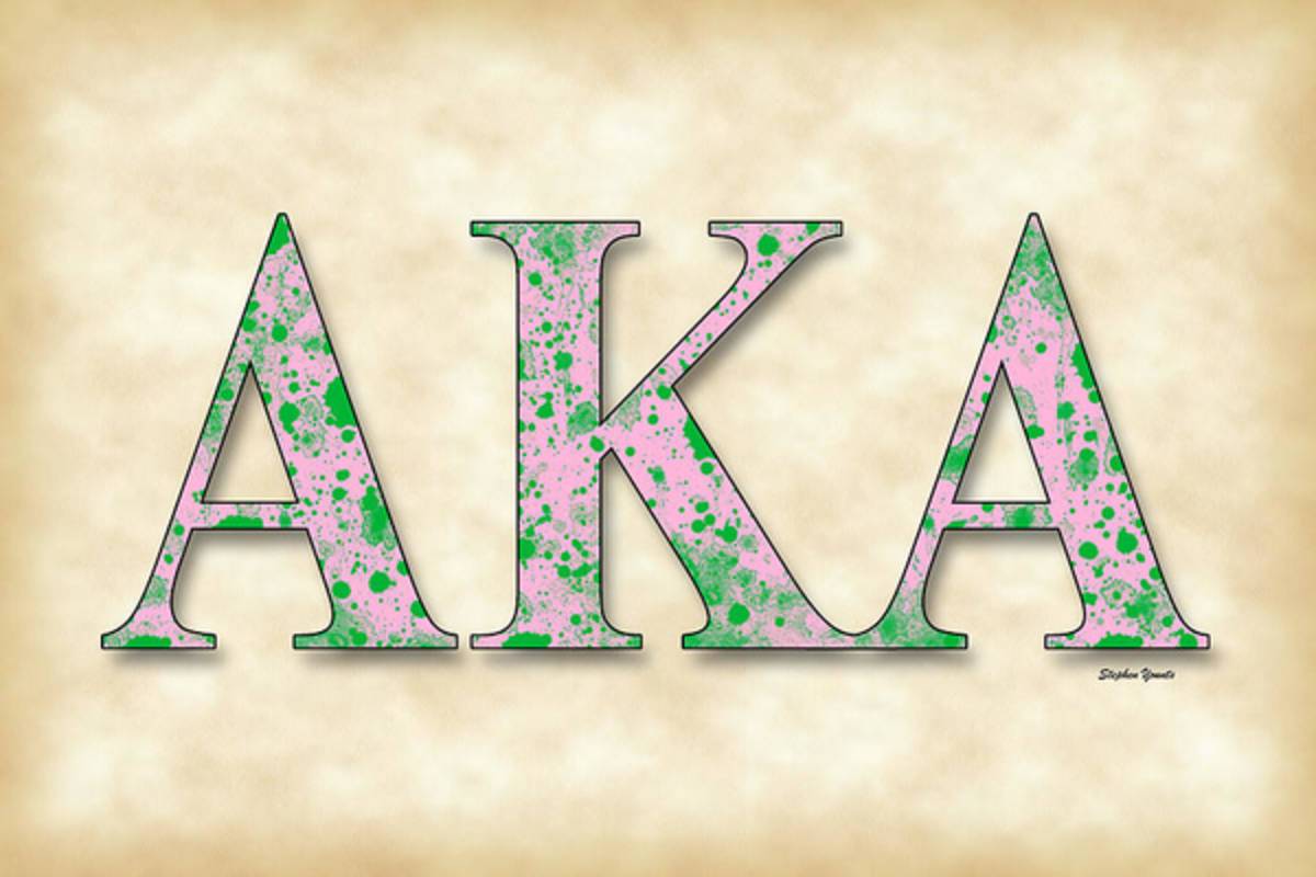 Alpha Kappa Alpha - Parchment - Poster | Canvas Wall Art Print