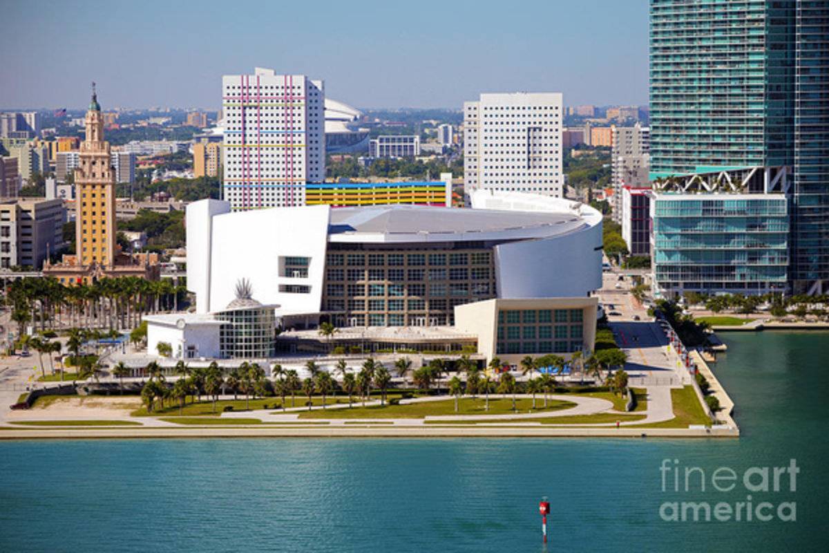American Airlines Arena - Poster | Canvas Wall Art Print