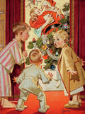 American Weekly Cover, December - Poster | Canvas Wall Art Print