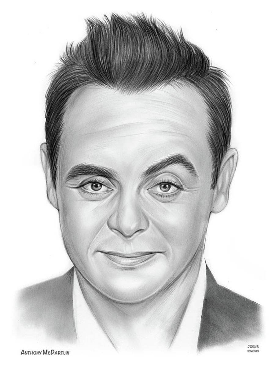 Ant Mcpartlin - Rapper - Poster | Canvas Wall Art Print