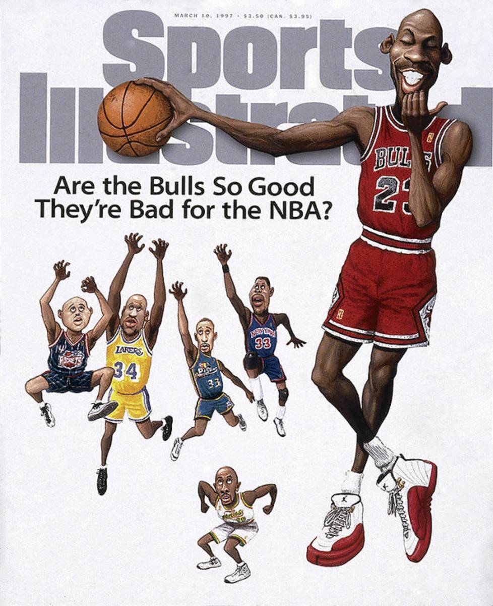 Are The Bulls So Good Theyre Bad For The Nba Sports Illustrated Cover - Poster | Canvas Wall Art Print