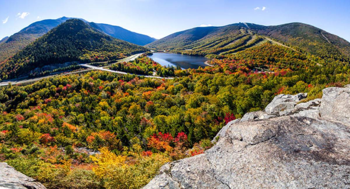 Artists Bluff, Franconia Notch - Poster | Canvas Wall Art Print