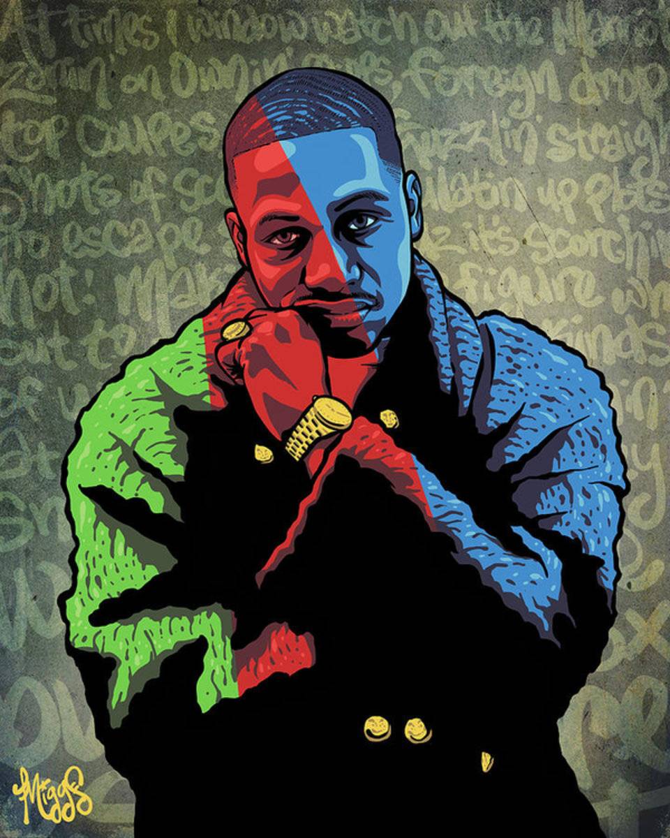 Az The Visualizer - Rapper - Poster | Canvas Wall Art Print